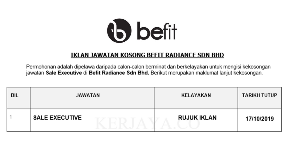 Befit Radiance Sdn Bhd