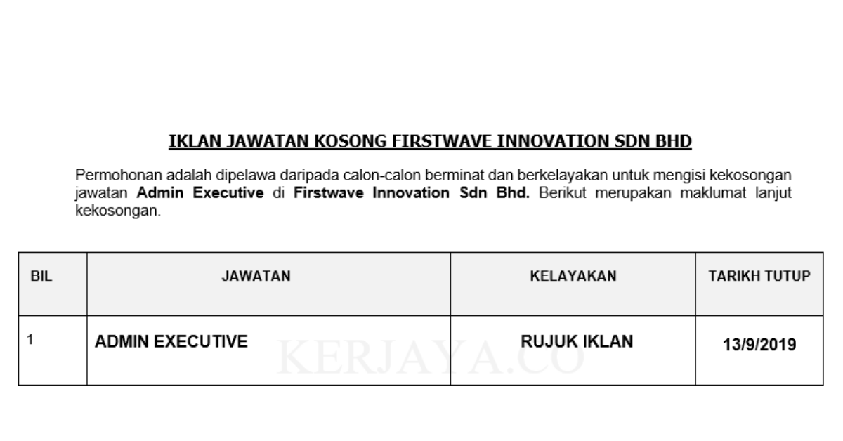 Firstwave Innovation Sdn Bhd