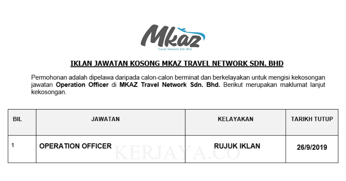 MKAZ Travel Network Sdn. Bhd