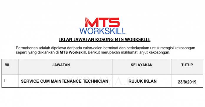 MTS Workskill MTS Workskill