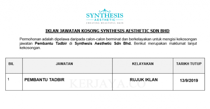 Synthesis Aesthetic Sdn Bhd Synthesis Aesthetic Sdn Bhd