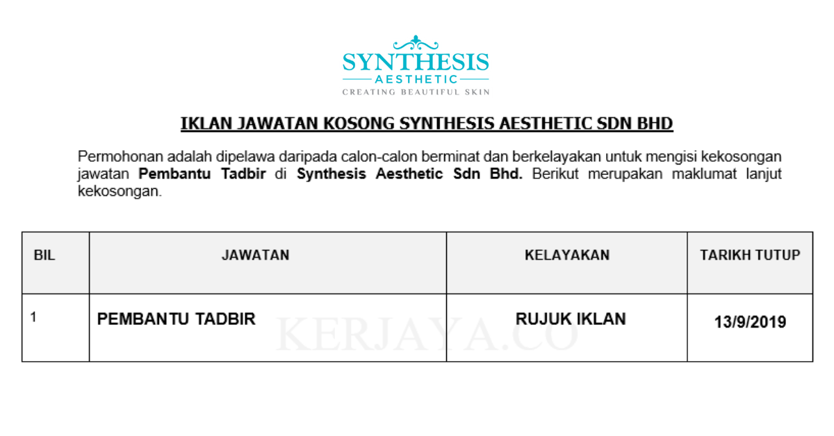 Synthesis Aesthetic Sdn Bhd