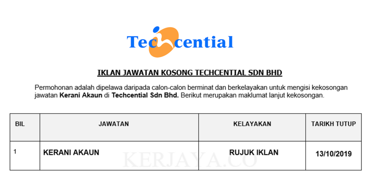 Techcential Sdn Bhd