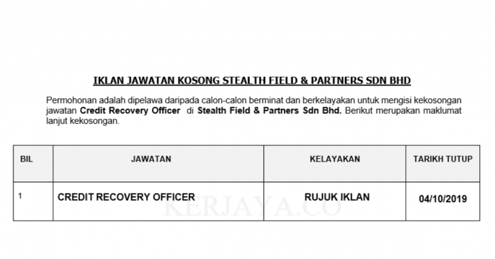 Stealth Field & Partners Sdn Bhd Stealth Field & Partners Sdn Bhd