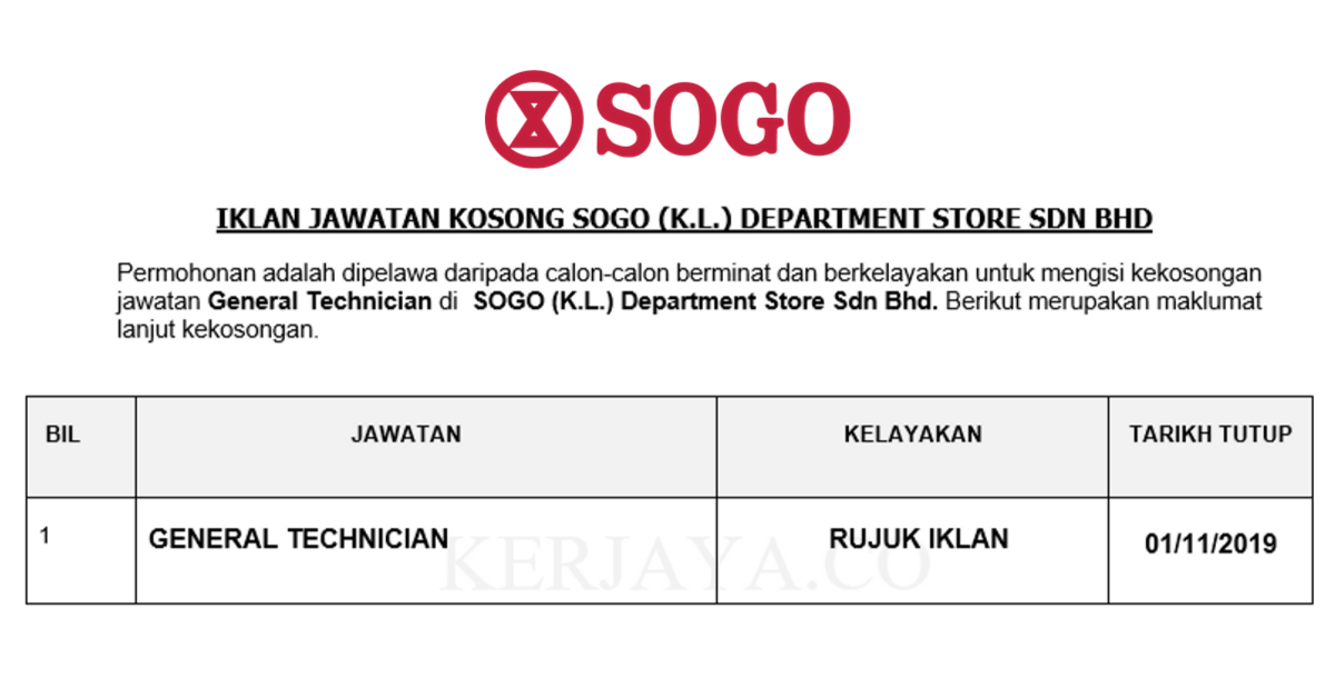 _SOGO (K.L.) Department Store Sdn Bhd