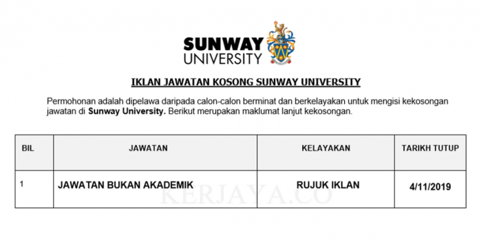 Sunway University Sunway University