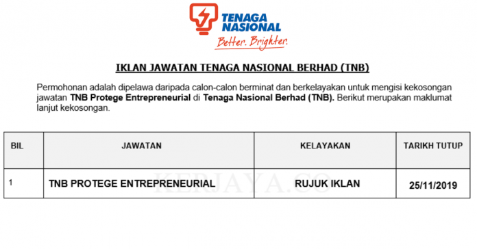 Tenaga Nasional Berhad (TNB)