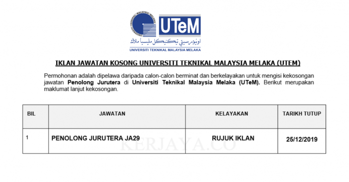 Universiti Teknikal Malaysia Melaka (UTeM)