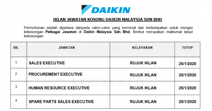 Daikin Malaysia Sdn Bhd
