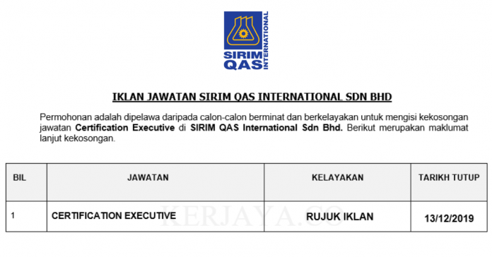 _SIRIM QAS International Sdn Bhd