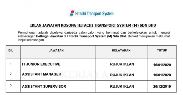 Hitachi Transport System (M) Sdn Bhd
