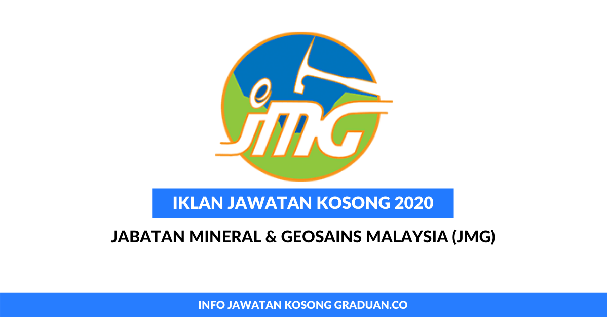 Permohonan Jawatan Kosong Jabatan Mineral & Geosains Malaysia (JMG