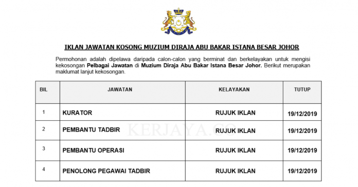 Muzium Diraja Abu Bakar Istana Besar Johor
