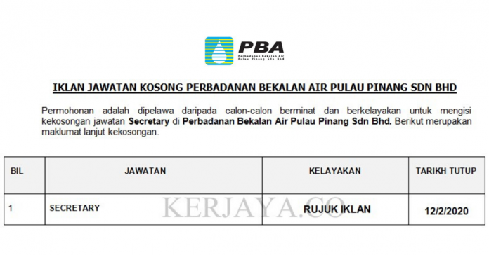 Perbadanan Bekalan Air Pulau Pinang Sdn Bhd