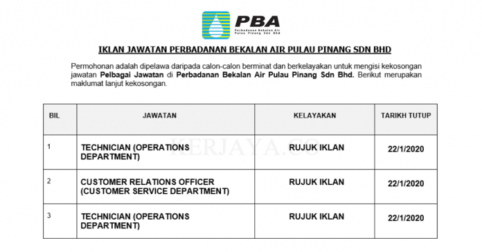 Perbadanan Bekalan Air Pulau Pinang Sdn Bhd