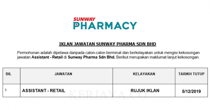 Sunway Pharma Sdn Bhd