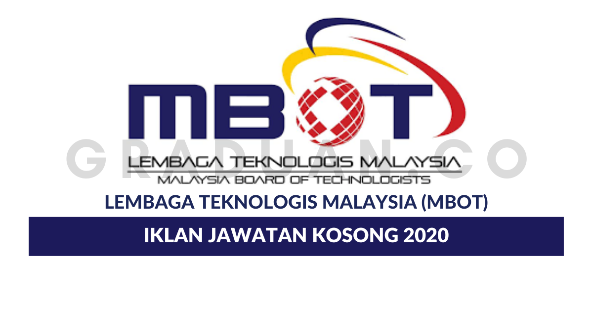 Permohonan Jawatan Kosong Lembaga Teknologis Malaysia Mbot Portal Kerja Kosong Graduan