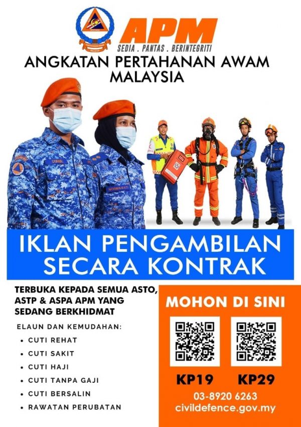 Iklan Jawatan Angkatan Pertahanan Awam Malaysia Portal Kerja