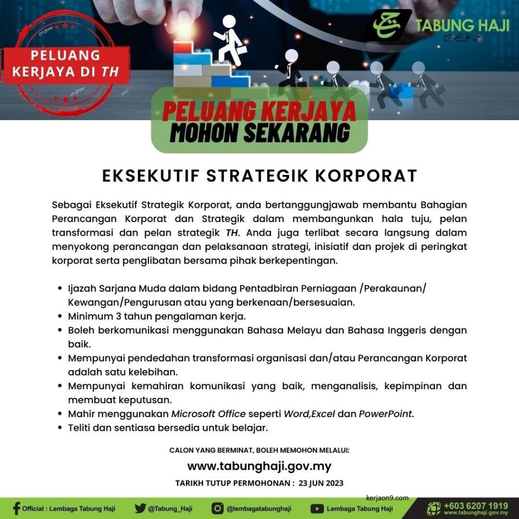 Iklan Jawatan Kosong Lembaga Tabung Haji • Portal Kerja Kosong Graduan