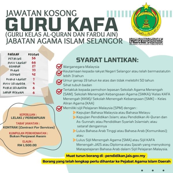 Iklan Jawatan Kosong Jabatan Sukarelawan Malaysia (RELA) • Portal Kerja ...