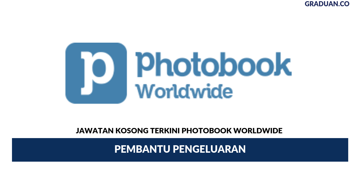 Permohonan Jawatan Kosong Terkini Photobook Worldwide