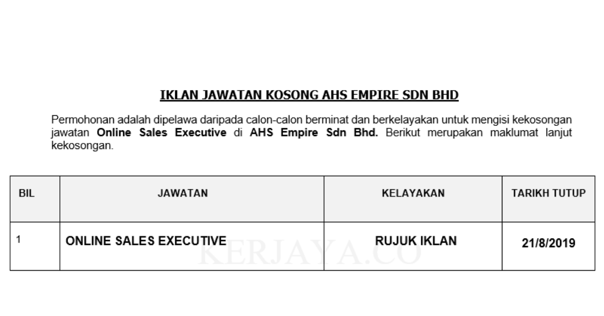 AHS Empire Sdn Bhd