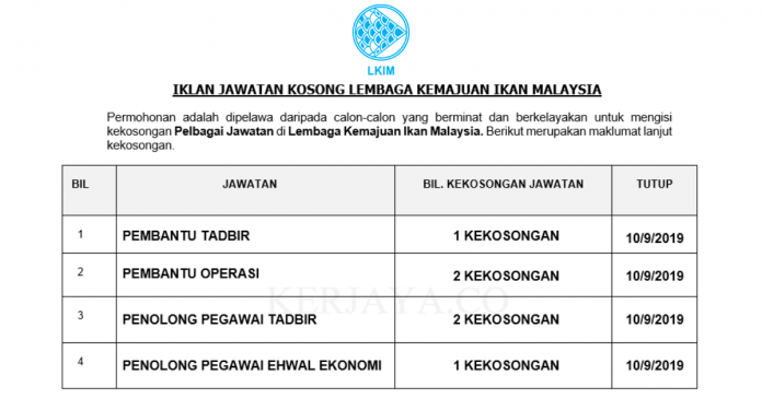 Lembaga Kemajuan Ikan Malaysia Lembaga Kemajuan Ikan Malaysia