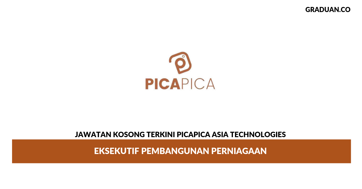 Permohonan Jawatan Kosong Terkini Picapica Asia Technologies