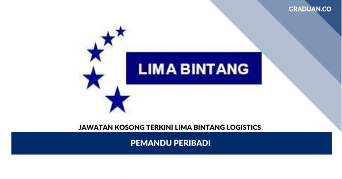Permohonan Jawatan Kosong Lima Bintang Logistics Permohonan Jawatan Kosong Lima Bintang Logistics