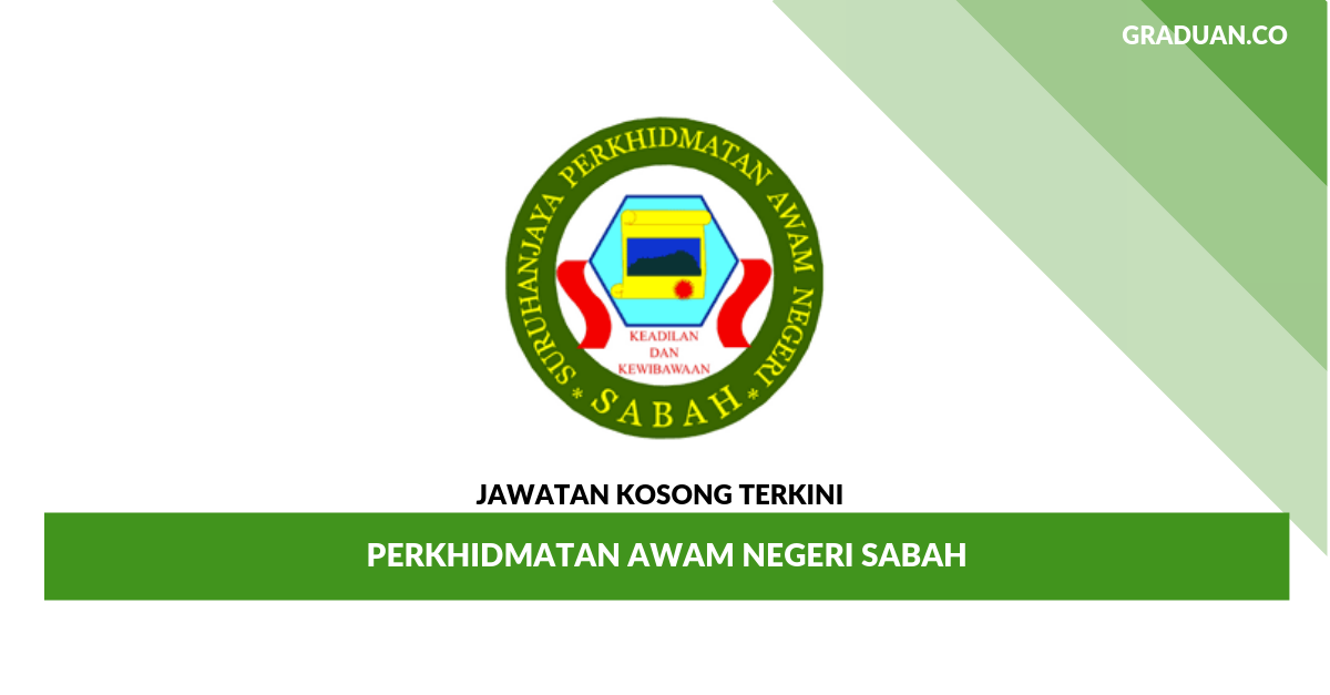 Permohonan Jawatan Kosong Perkhidmatan Awam Negeri Sabah ...