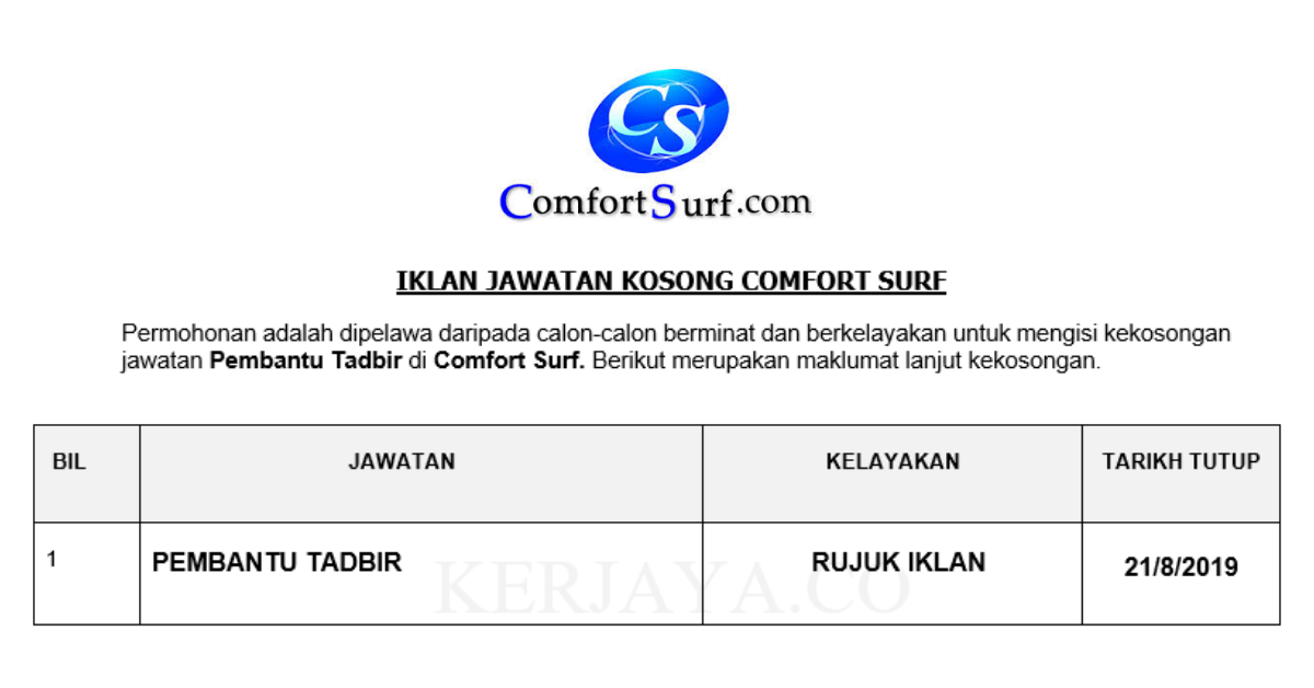 Comfort Surf