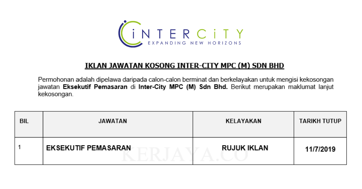 Inter-City MPC (M) Sdn Bhd