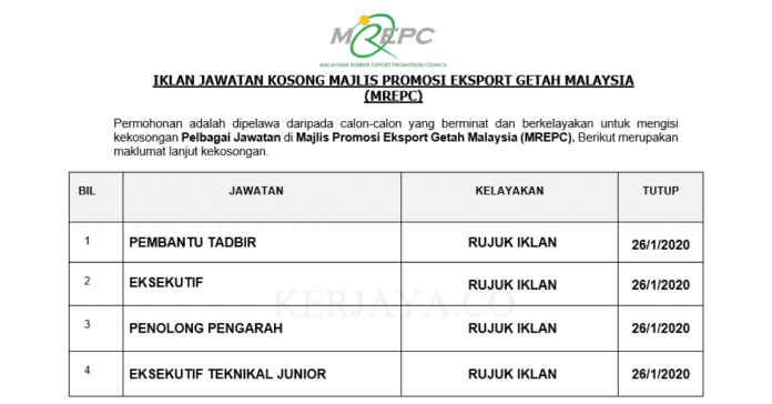 Majlis Promosi Eksport Getah Malaysia (MREPC)