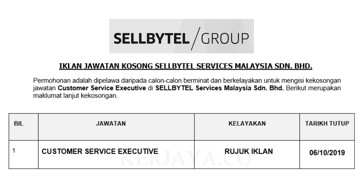 SELLBYTEL Services Malaysia Sdn. Bhd.