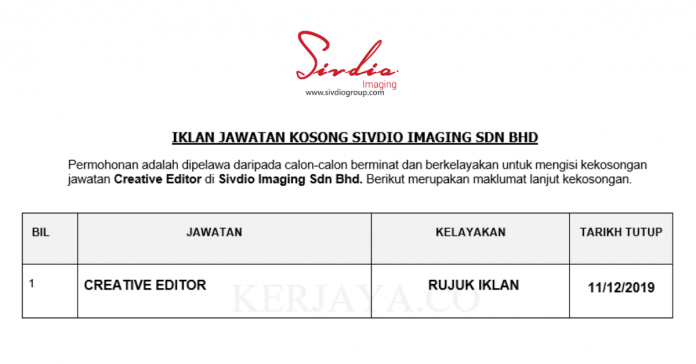Sivdio Imaging Sdn Bhd