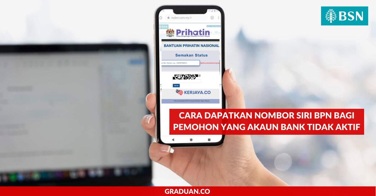 Permohonan Jawatan Kosong Cara Dapatkan Nombor Siri BPN 