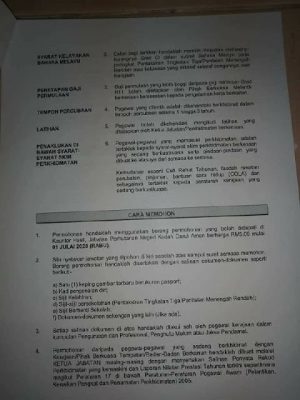 Jawatan Kosong Jabatan Perhutanan Negeri Kedah • Portal ...