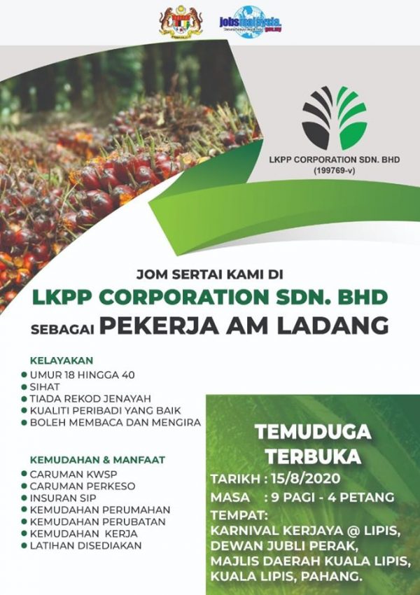 Jawatan Kosong LKPP Corporation Sdn Bhd • Portal Kerja ...