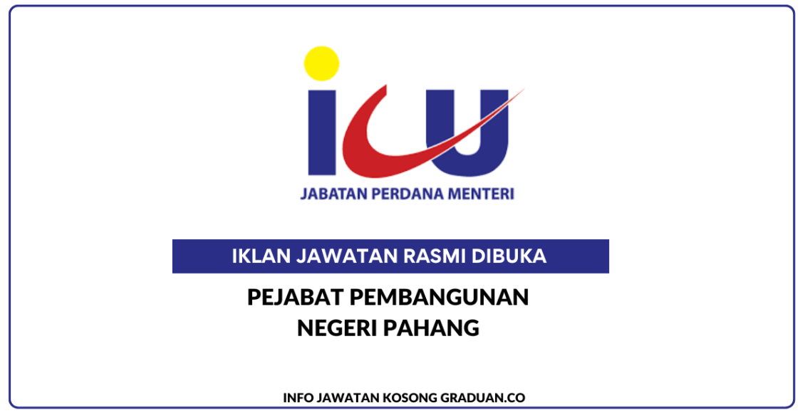 Permohonan Jawatan Kosong Pejabat Pembangunan Negeri Pahang • Portal ...